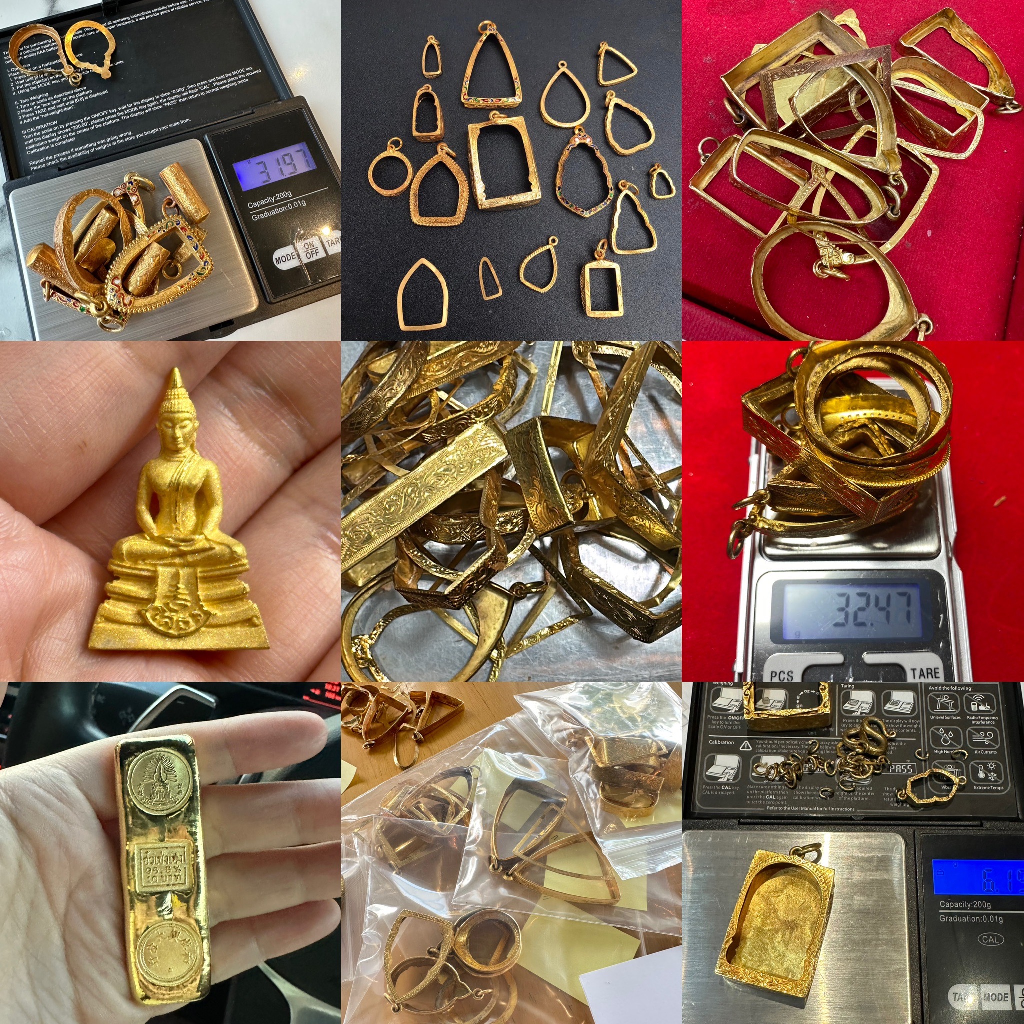 รับเช่าพระทองคำ กรอบทอง